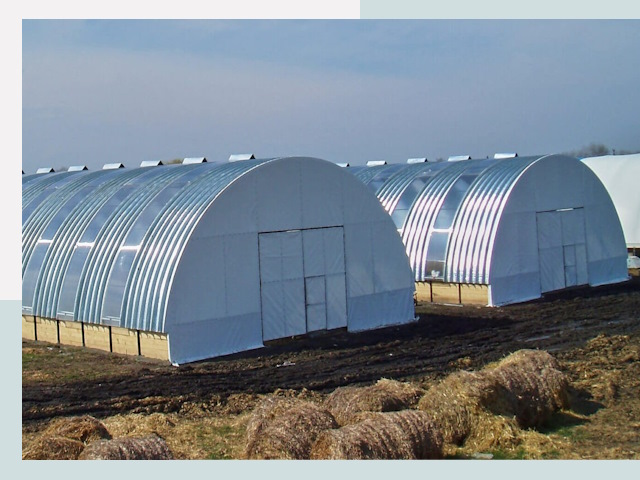 Сельскохозяйственные здания в Губкине