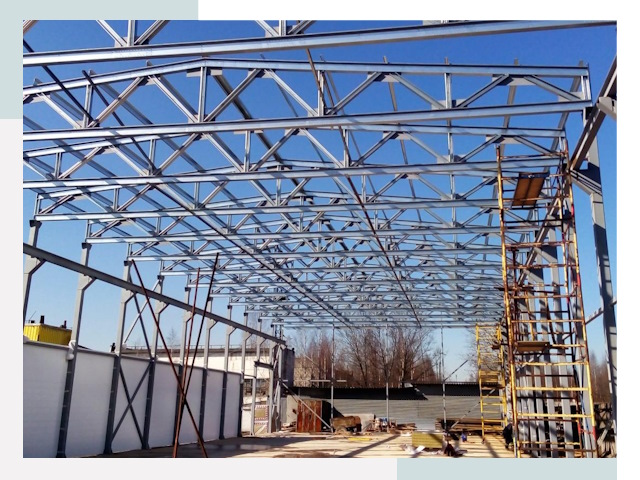 Строительство цехов в Губкин от 609 руб. под ключ