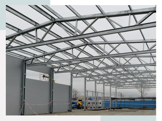 Строительство складов в Губкин от 609 руб. за м²