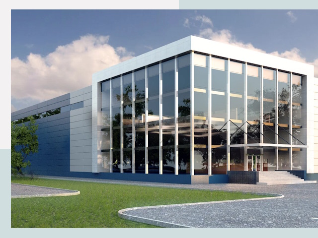 Торговые здания в Губкине