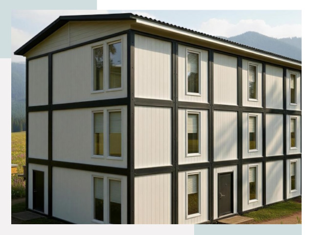 Модульные общежития в Губкине