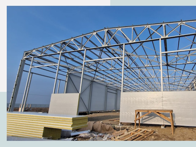 Утепленные ангары в Губкин от 609 руб. за м²