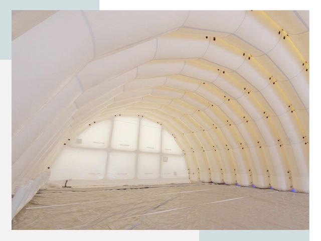 Пневмокаркасные ангары в Губкине