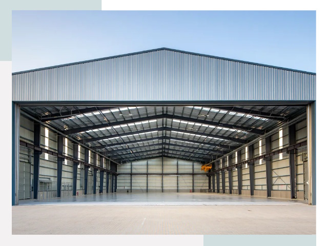 Большие ангары в Губкине