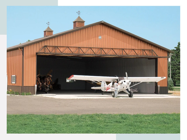 Ангары для самолетов в Губкине