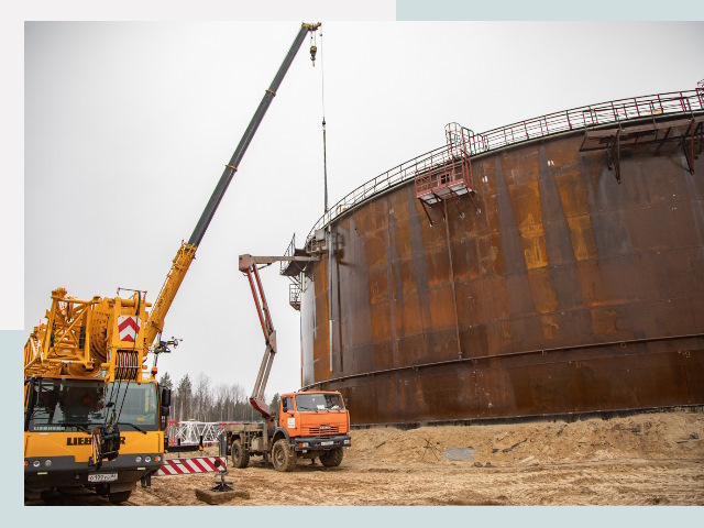 Монтаж резервуаров в Губкине от 609 руб. за м³