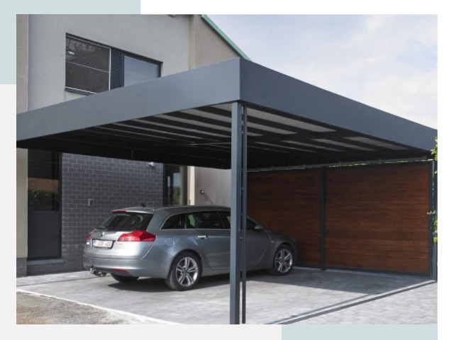 Металлические навесы в Губкине