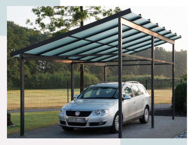 Навесы для автомобилей в Губкине