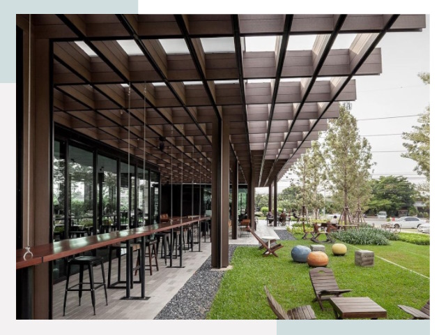 Летние веранды для кафе в Губкине