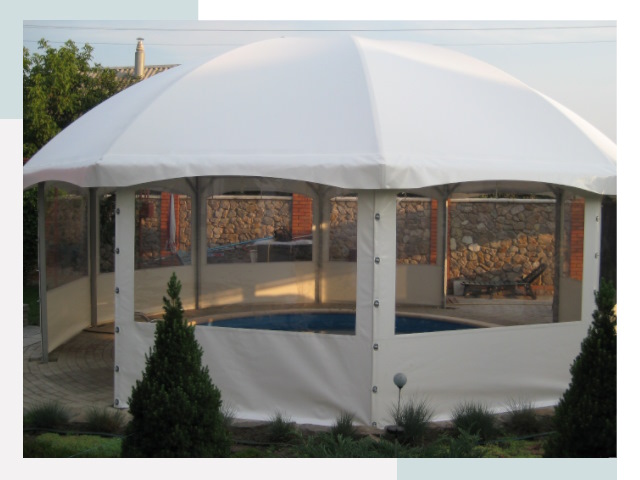 Тентовые павильоны в Губкине