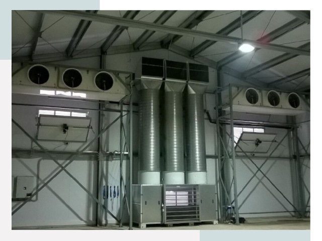 Инженерные системы для ангаров в Губкине