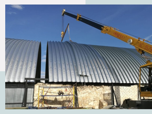 Реконструкция ангаров в Губкине от 609 руб.