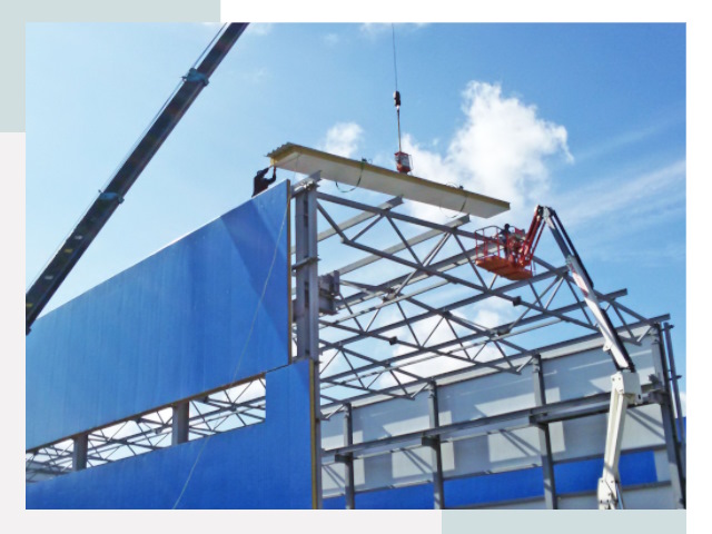 Монтаж сэндвич-панелей в Губкине