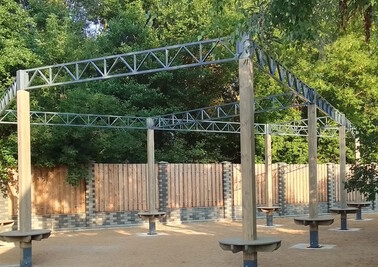 Терраса из металлоконструкций под ключ, проектирование, изготовление и монтаж от СтальСтрой-Гбк